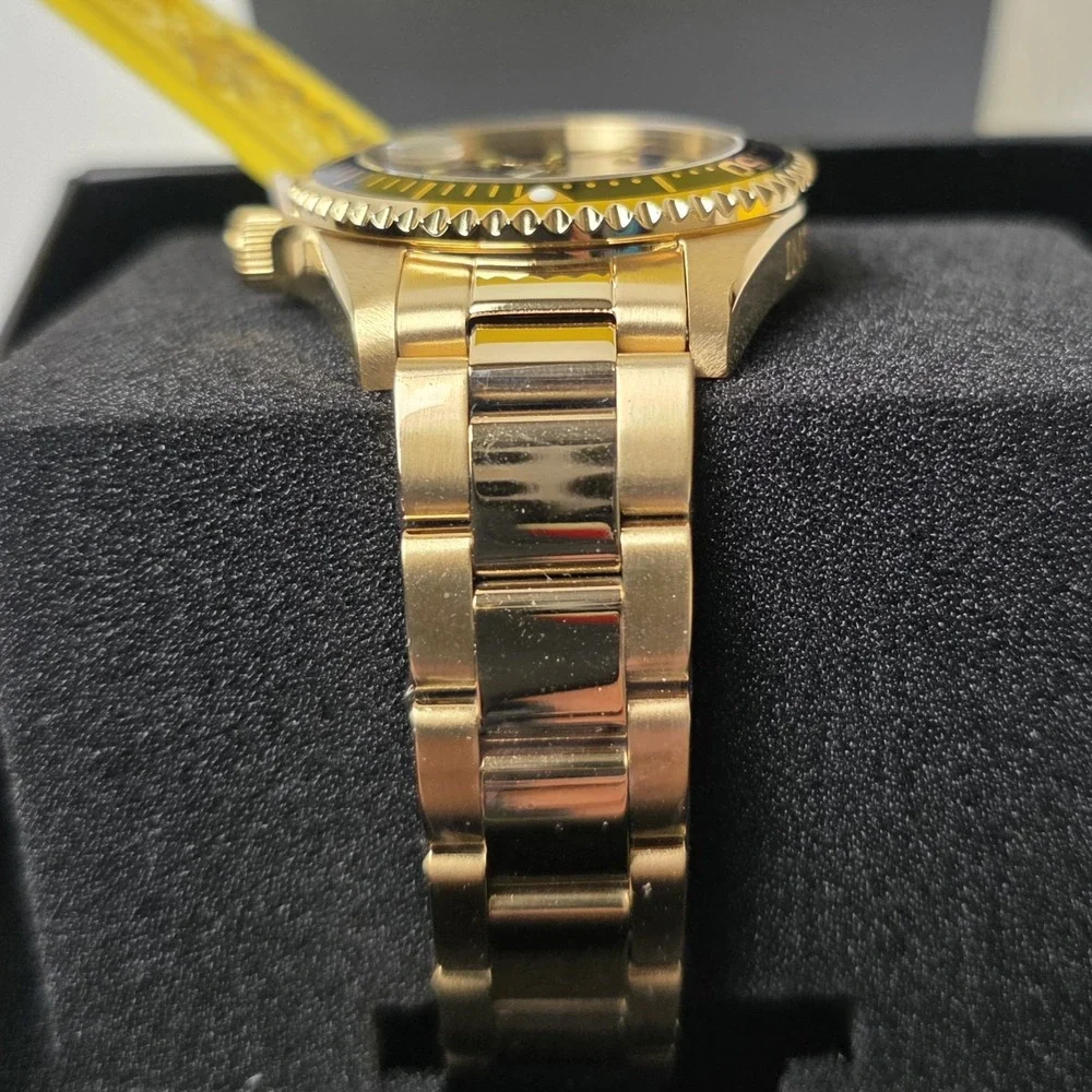 NEW‎ Invicta Pro Diver Men's Watch 37.5mm Gold Blue Dial (8937)